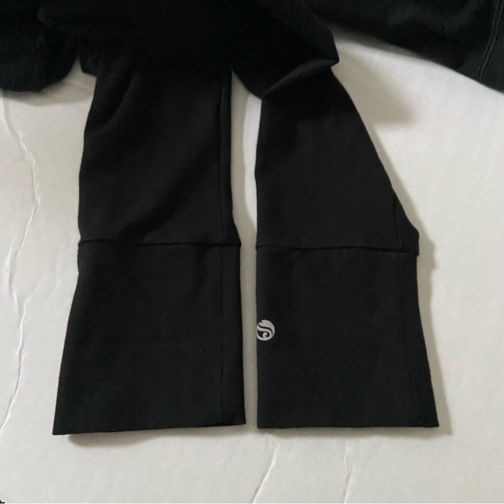 Soma Sport Black Workout Yoga Jacket Zip Up Size Medium Zip Pockets - Picture 8 of 16